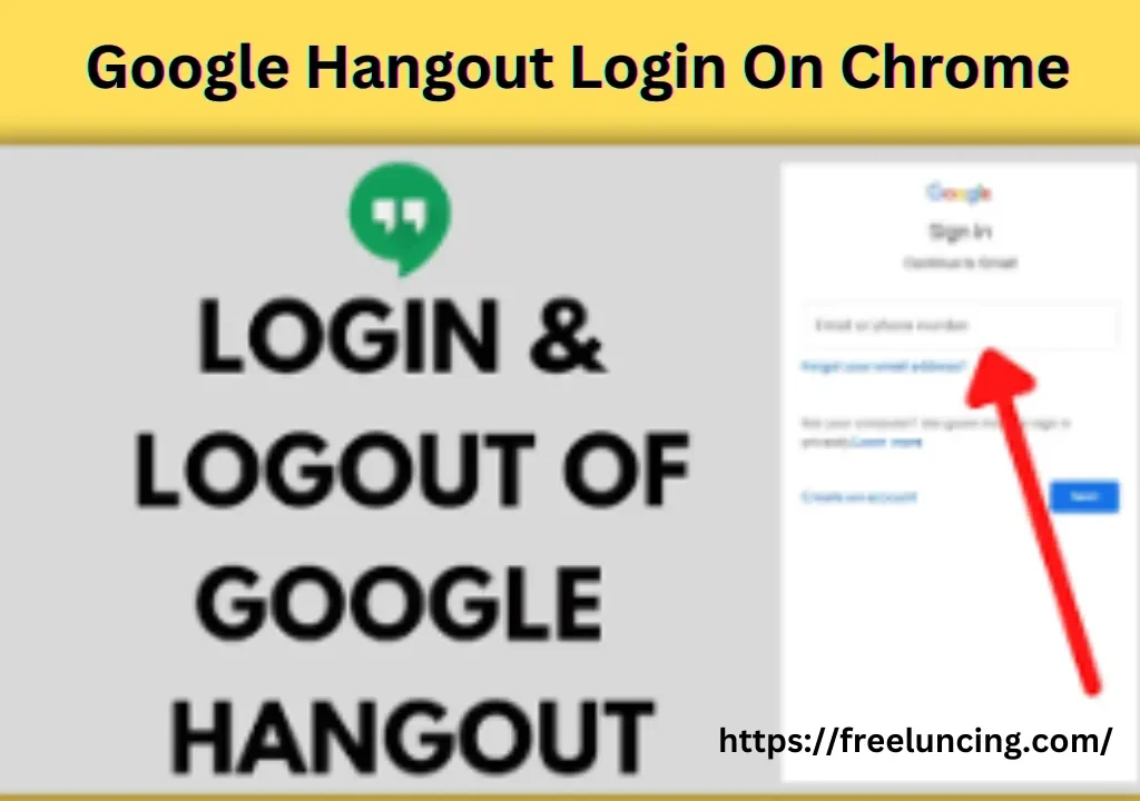 Google Hangout Login On Chrome
