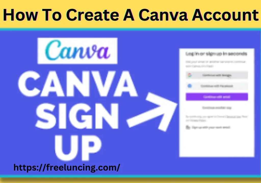How To Create A Canva Account